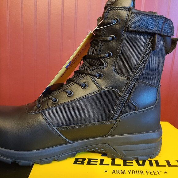 New Police Military Boots men\'s 12 wide